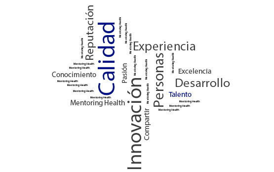 Mosaico de valores de Mentoring Healthcare